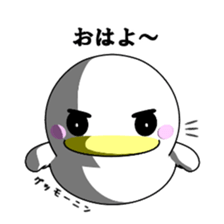 Lovely White BIRDY 2 sticker #9343216