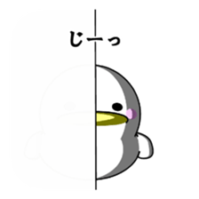 Lovely White BIRDY 2 sticker #9343238