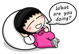 Hoomie Chan 2 (eng.) sticker #9343381