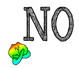 Iridescent bear sticker #9344122