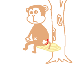 Like the one of the jocular ape sticker #9344150