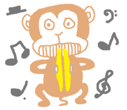 Like the one of the jocular ape sticker #9344165