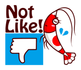 Benibachi Shrimp Official Sticker sticker #9344177