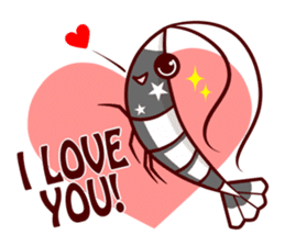 Benibachi Shrimp Official Sticker sticker #9344179