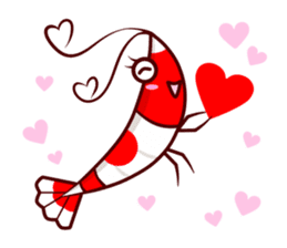 Benibachi Shrimp Official Sticker sticker #9344183