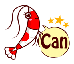 Benibachi Shrimp Official Sticker sticker #9344189