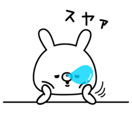 Always loose rabbit sticker #9344670