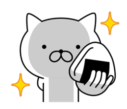 Annoying cat (1) sticker #9344935