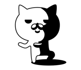 Annoying cat (1) sticker #9344967