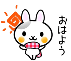 nice rabbit. sticker #9345168