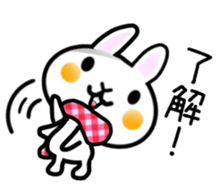 nice rabbit. sticker #9345169