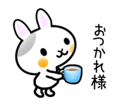 nice rabbit. sticker #9345172