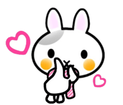 nice rabbit. sticker #9345177