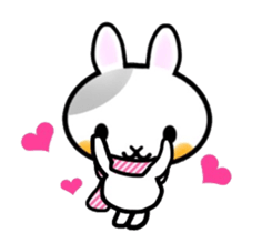 nice rabbit. sticker #9345178