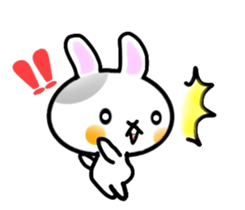 nice rabbit. sticker #9345180
