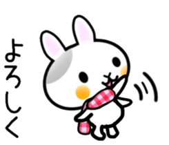 nice rabbit. sticker #9345183