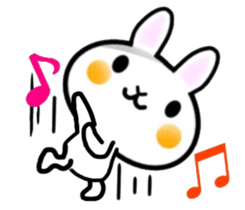 nice rabbit. sticker #9345186