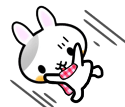 nice rabbit. sticker #9345188