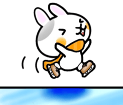 nice rabbit. sticker #9345192