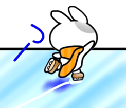 nice rabbit. sticker #9345193