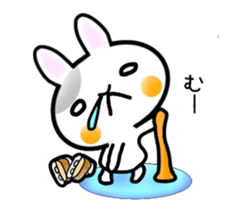 nice rabbit. sticker #9345196