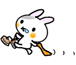 nice rabbit. sticker #9345198