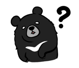 Formosan Moon Bear sticker #9345210