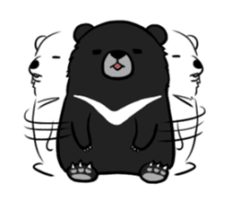 Formosan Moon Bear sticker #9345226
