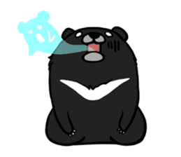 Formosan Moon Bear sticker #9345228