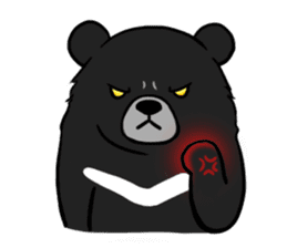 Formosan Moon Bear sticker #9345238