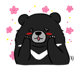 Formosan Moon Bear sticker #9345243