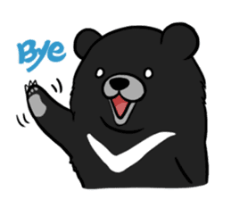 Formosan Moon Bear sticker #9345247