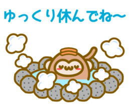 New Year of 2016 monkeys year sticker sticker #9345435