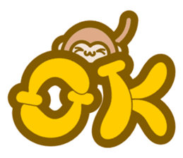 New Year of 2016 monkeys year sticker sticker #9345447