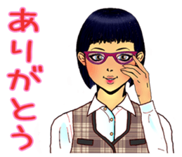 darling persons of mine~office lady~ sticker #9345499