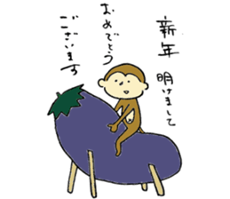 Monkey and Friends sticker #9346729