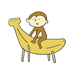 Monkey and Friends sticker #9346750