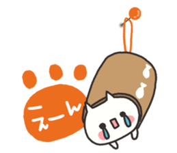 Every day of the white cat 2 sticker #9346816