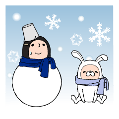 Zentai-man winter days