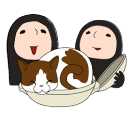 Zentai-man winter days sticker #9346858