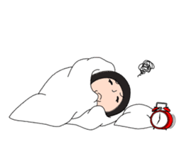 Zentai-man winter days sticker #9346862