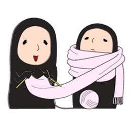 Zentai-man winter days sticker #9346877