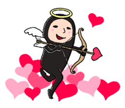 Zentai-man winter days sticker #9346880