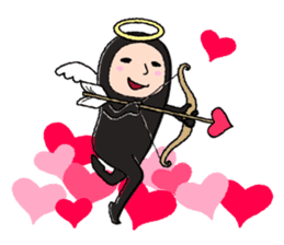 Zentai-man winter days sticker #9346880