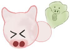 PigPig Bun sticker #9347240