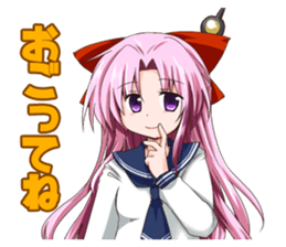 Lily - White Lily Maidens sticker #9347295