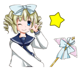 Lily - White Lily Maidens sticker #9347298