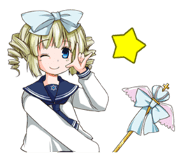 Lily - White Lily Maidens sticker #9347298