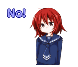 Lily - White Lily Maidens sticker #9347309