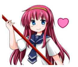 Lily - White Lily Maidens sticker #9347320